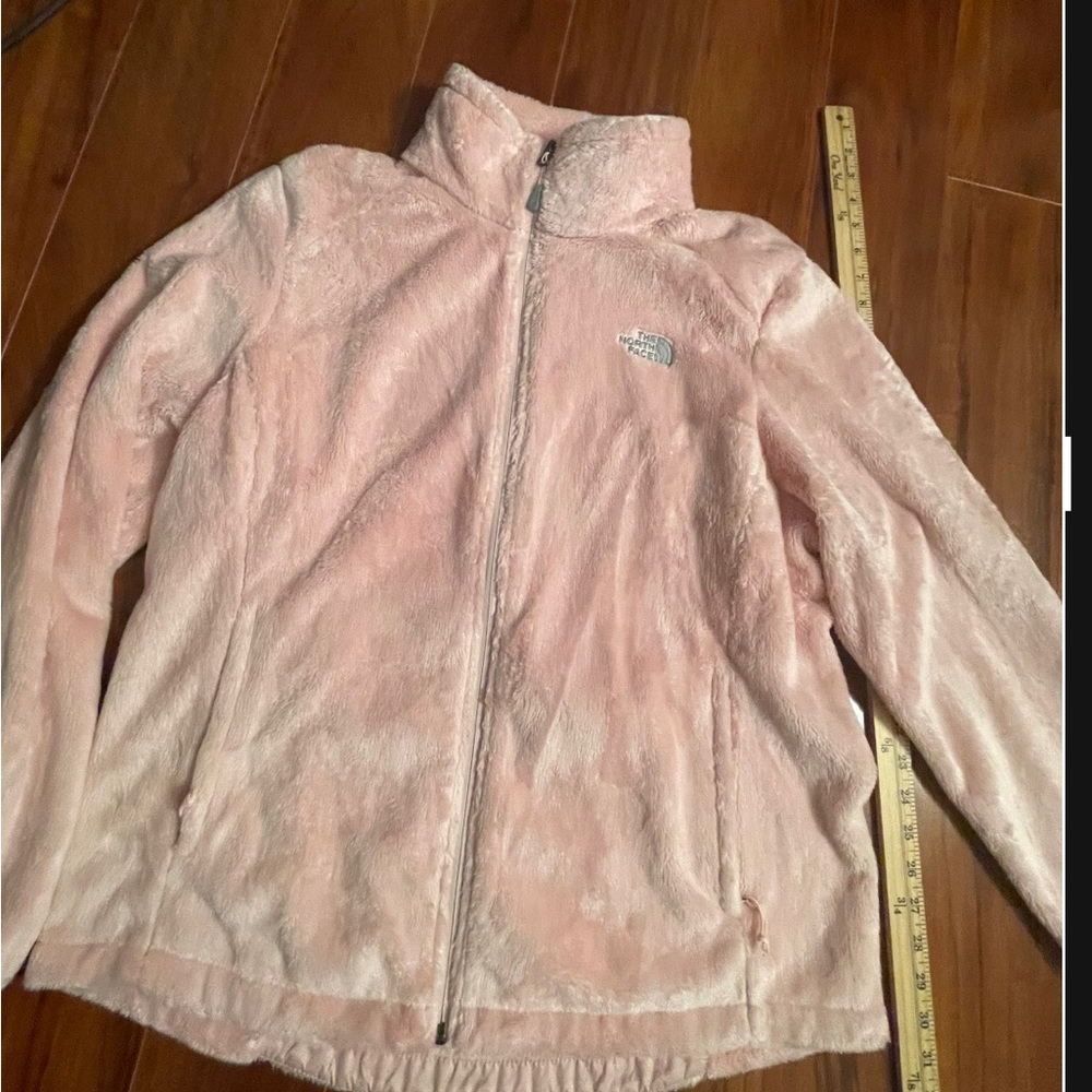 North Face Powder Pink Zip Jacket
